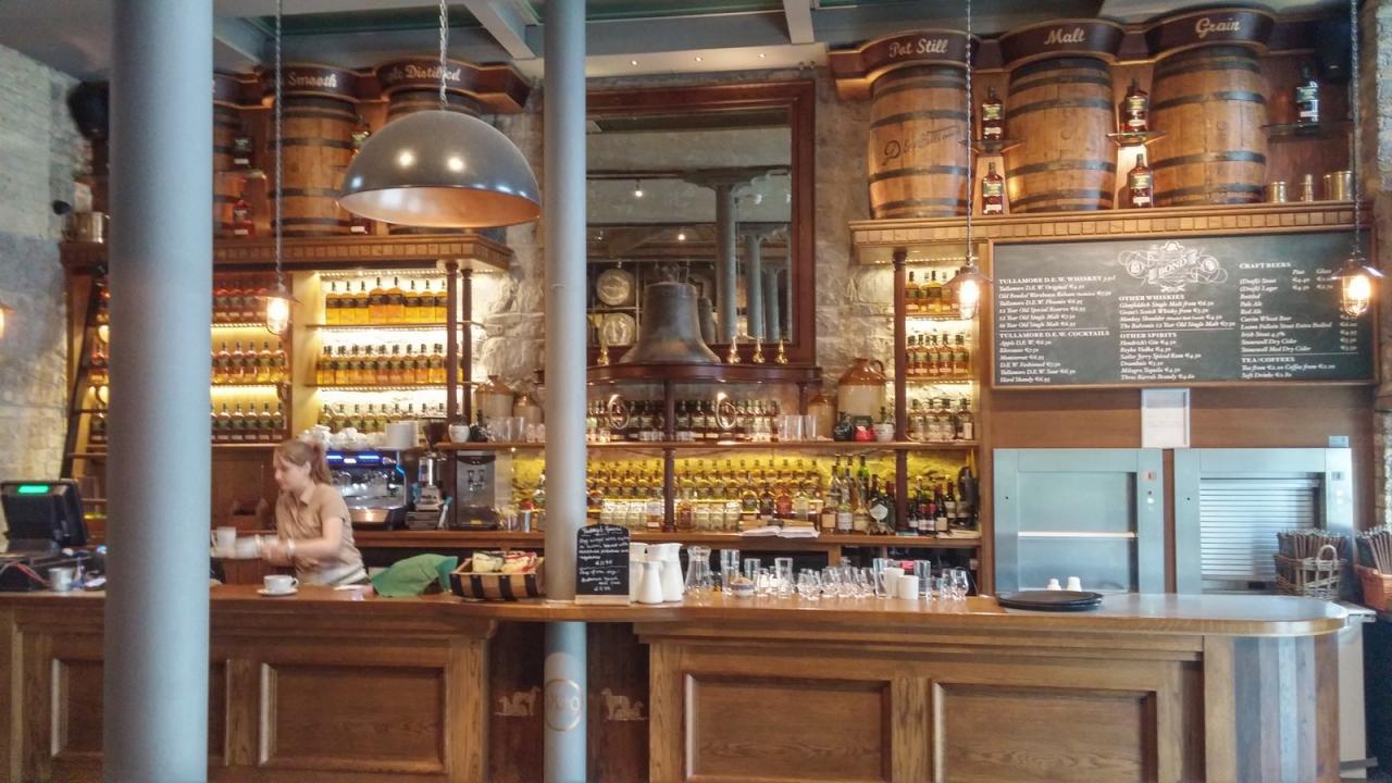 Visite à la distillerie de Tullamore