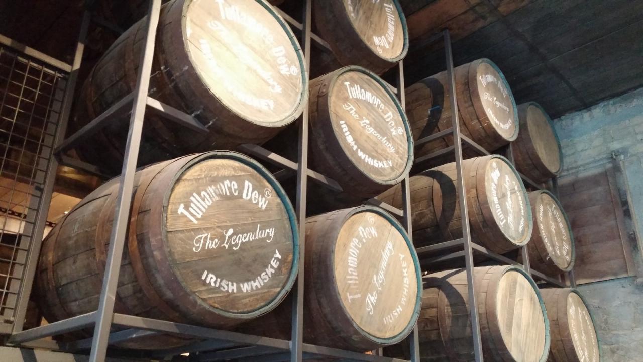 Visite à la distillerie de Tullamore