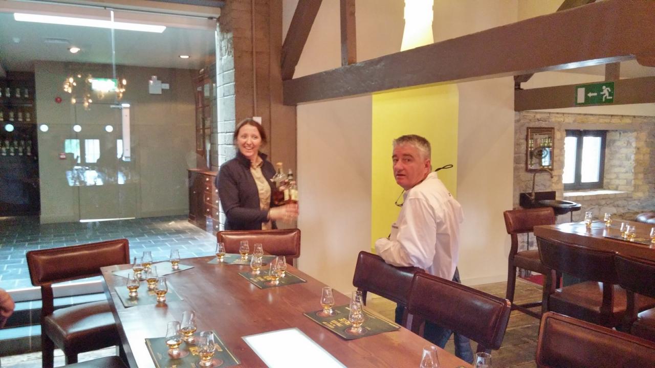 Visite à la distillerie de Tullamore