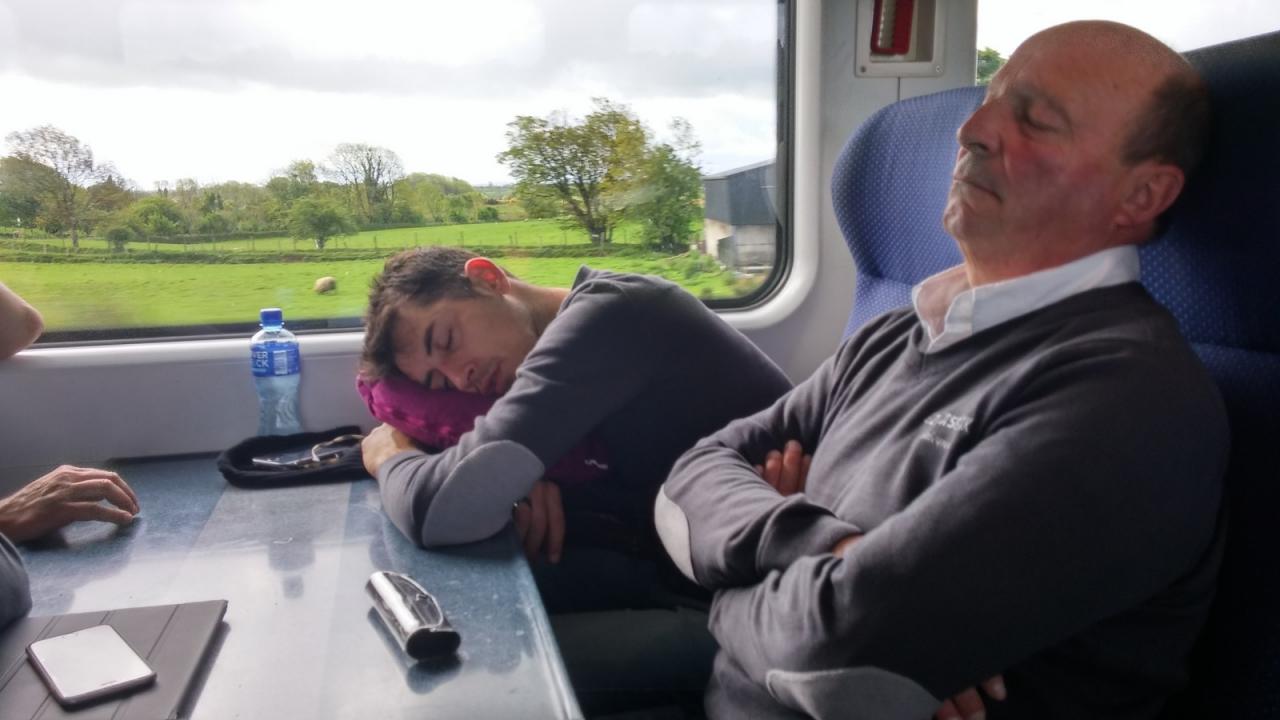 En route vers Croke Park - Dublin