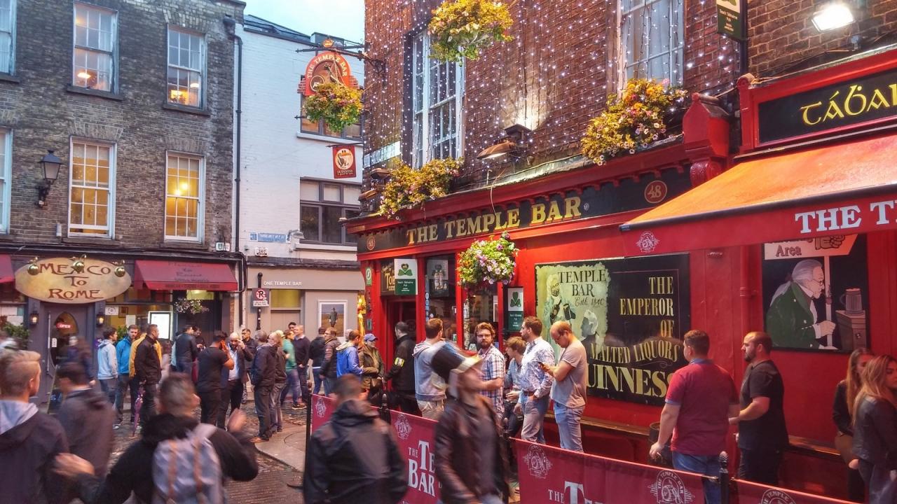 Temple Bar et autres estaminets
