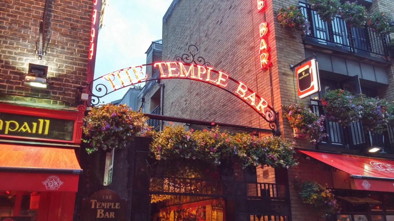 Temple Bar et autres estaminets