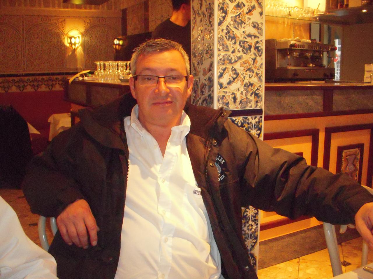 Un ptit déj' et ça repart pour Olivier.