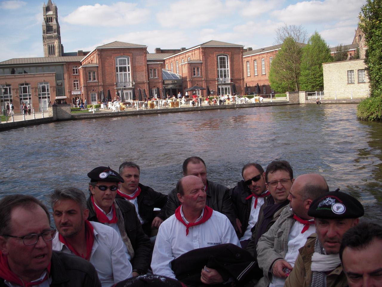 Balades sur les canaux de Bruges